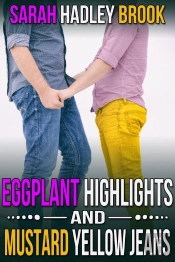 Eggplant Highlights And Mustard Yellow Jeans