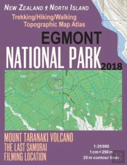 Bertrand.pt - Egmont National Park Trekking/Hiking/Walking Topographic Map Atlas Mount Taranaki Volcano The Last Samurai Filming Location New Zealand North Island 1