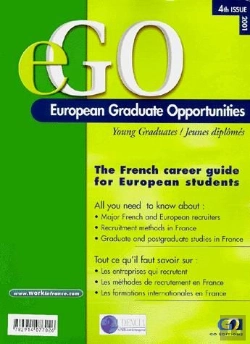 Bertrand.pt - Ego 2001 ; European Graduate Opportunitie