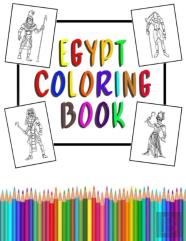 Egypt Coloring Book