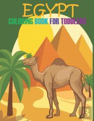 Egypt Coloring Book For Toddlers