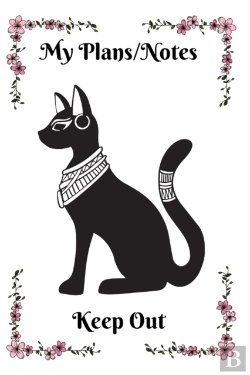 Bertrand.pt - Egyptian Cat Bastet Planner/Notebook With Pink Frame