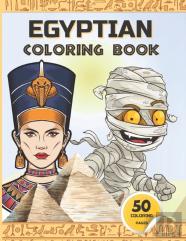 Egyptian Coloring Book