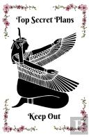 Egyptian Goddess Ma'At Planner With Pink Border
