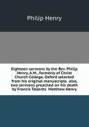 Eighteen Sermons Formerly Of Christ Church College