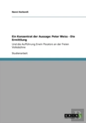 Ein Konzentrat Der Aussage