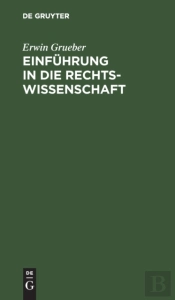 Einf Hrung In Die Rechtswissenschaft