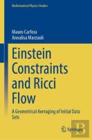 Einstein Constraints And Ricci Flow