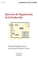 Ejercicios De Organización De La Producción