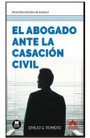 El Abogado Ante La Casación Civil