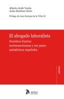 El Abogado Laboralista Nombres Ilustres Norteamericanos Y