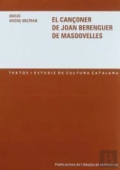 El Cançoner De Joan Berenguer De Masdovelles