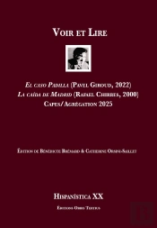 El Caso Padilla (Pavel Giroud, 2022) La Caida De Madrid (Rafael Chirbes, 2000) Capes/Agrégation 2025