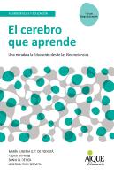 El Cerebro Que Aprende
