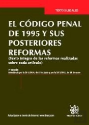 El Código Penal De 1995 Y Sus Posteriores Reformas 7ª Ed. 2011