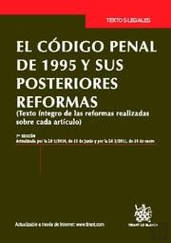 Bertrand.pt - El Código Penal De 1995 Y Sus Posteriores Reformas 7ª Ed. 2011