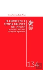 El Error En La Teoría Jurídica Del Delito