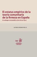 El Estatus Empirico De La Teoria Comunitaria De La Firmeza E