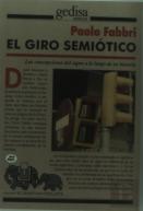 El Giro Semiotico