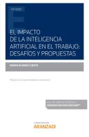 El Impacto De La Inteligencia Artificial En El Trabajo: Desafíos Y Propuestas (Papel + E-Book)