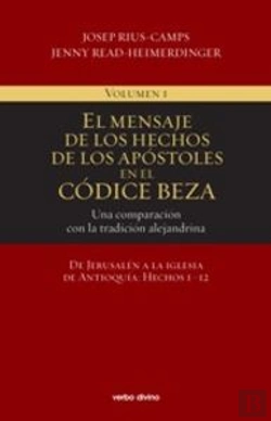 Bertrand.pt - El Mensaje De Los Hechos De Los Apóstoles En El Códice Beza (Volumen 1)