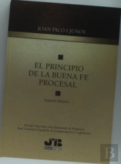 El Principio De La Buena Fe Procesal