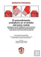 El Procedimiento Probatorio En El Ámbito Del Juicio Verbal
