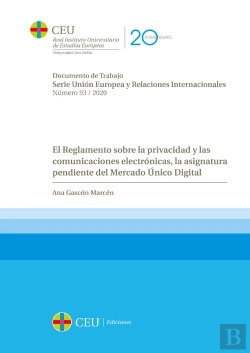 Bertrand.pt - El Reglamento Sobre La Privacidad Y Las Comunicaciones Electrónicas, La Asignatura Pendiente Del Mer