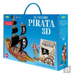 Bertrand.pt - El Velero Pirata 3d 3d Carton Con Maqueta