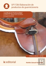 Elaboracion De Productos De Guarnicioneria. Tcpf0110 - Operaciones Auxiliares De Guarnicioneria