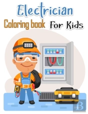 Electrician Coloring Book For Kids