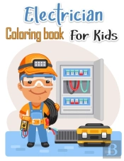 Electrician Coloring Book For Kids