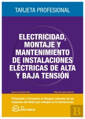 Electricidad, Trabajos De Montaje Y Mantenimiento De Instalaciones Eléctricas De Alta Tensión
