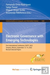 Electronic Governance With Emerging Technologies