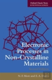 Electronic Processes In Non-Crystalline Materials