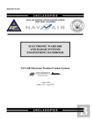Electronic Warfare And Radar Systems Engineering Handbook