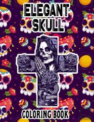 Elegant Skull Coloring Book