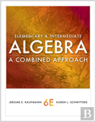 Elementary And Intermediate Algebra