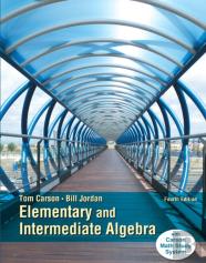 Elementary And Intermediate Algebra