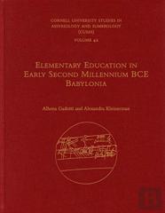 Elementary Education In Early Second Millennium Bce Babylonia