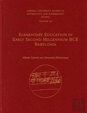 Elementary Education In Early Second Millennium Bce Babylonia
