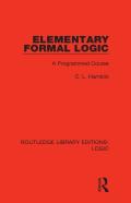 Elementary Formal Logic