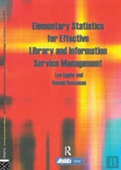 Bertrand.pt - Elementary Statistics For Effective Library And Information Service Management