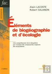 Éléments De Biogéographie Et D'Écologie (2e Édition)