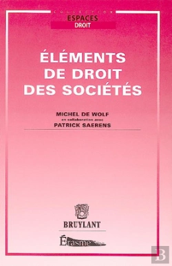 Bertrand.pt - Éléments De Droit Des Sociétés