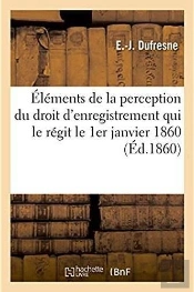 Elements De La Perception Du Droit D'Enregistrement