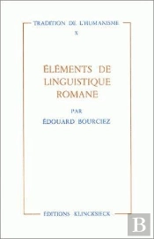 Éléments De Linguistique Romane