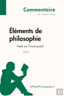 Bertrand.pt - Éléments De Philosophie D'Alain ; Note Sur L'Inconscient