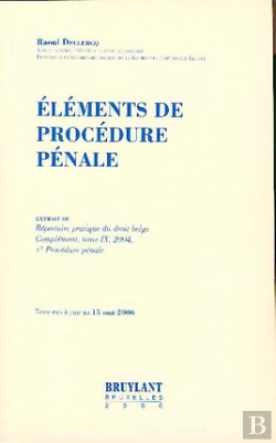 Bertrand.pt - Éléments De Procédure Pénale