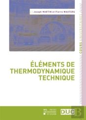 Éléments De Thermodynamique Technique